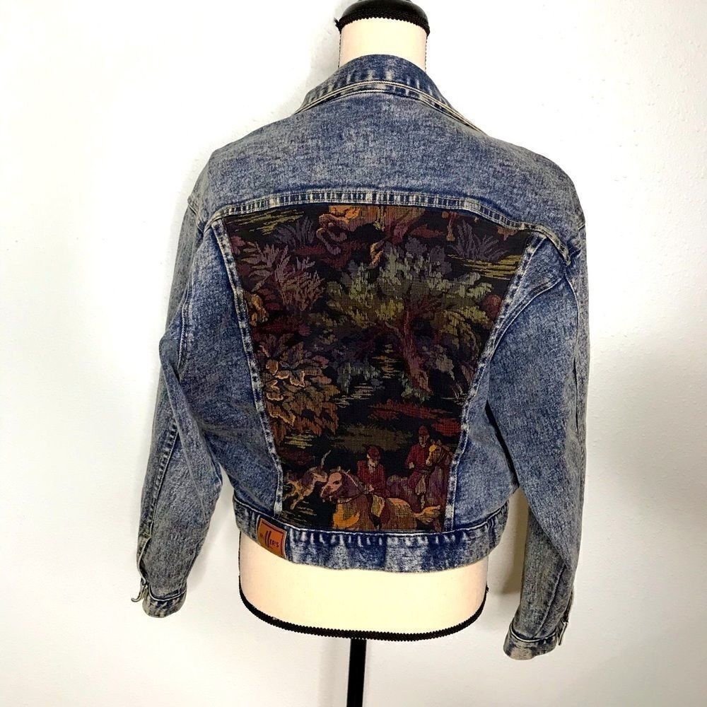 Amazing 80s Vintage Miller’s Western Jean Jacket - Picture 6 of 16